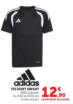 Hyper U adidas TEE SHIRT ENFANT offre