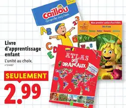 Lidl Caillou Grande section offre