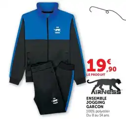 Hyper U AIRNESS ENSEMBLE JOGGING GARCON offre