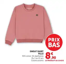 Hyper U kokobonoko Sweat shirt fille offre