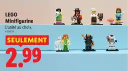 Lidl LEGO Minifigurine offre