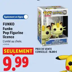 Lidl Funko Pop Figurine licence offre