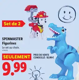 Lidl SPINMASTER Figurines offre