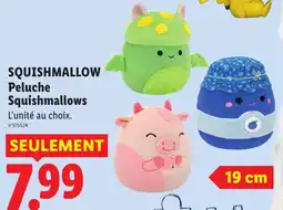 Lidl SQUISHMALLOW Peluche Squishmallows offre