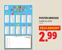 Lidl Les tables de multiplication offre