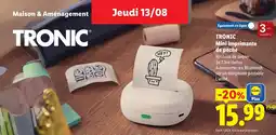 Lidl TRONIC Mini imprimante de poche offre