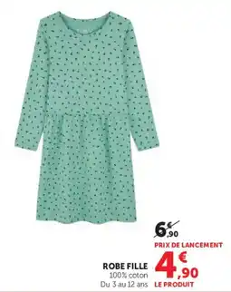 Hyper U ROBE FILLE offre