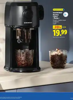 Lidl SILVERCREST Machine à glace « Slushy » offre