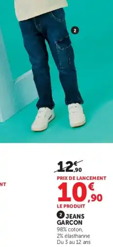 Hyper U Jeans garcon offre