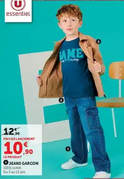 Hyper U Jeans garcon offre