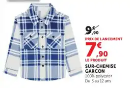 Hyper U SUR-CHEMISE GARCON offre