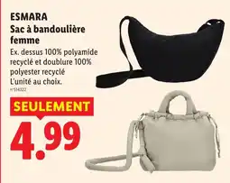 Lidl Esmara sac à bandoulière femme offre