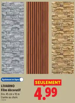 Lidl LIVARNO Film décoratif offre