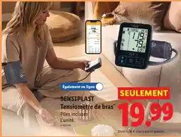 Lidl SENSIPLAST Tensiomètre de bras offre