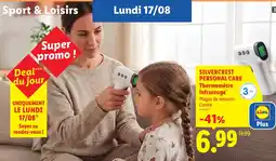 Lidl SILVERCREST Thermomètre infrarouge offre