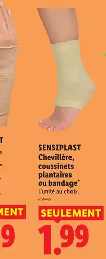 Lidl SENSIPLAST Chevillère offre