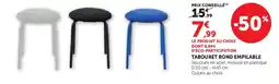 Hyper U TABOURET ROND EMPILABLE offre