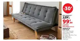 Hyper U BANQUETTE CLIC-CLAC offre