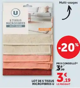 Hyper U U Tissus microfibres offre