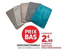Hyper U Tapis fonctionnels offre