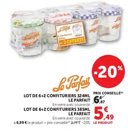 Hyper U Le Parfait Confituriers offre