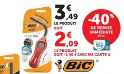 Hyper U BIC Multi-Flex offre