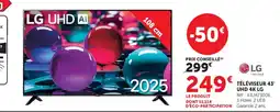 Hyper U LG TÉLÉVISEUR 43' offre