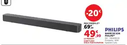 Hyper U PHILIPS BARRE DE SON PHILIPS offre