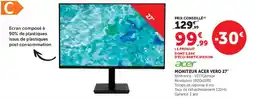 Hyper U acer MONITEUR ACER VERO 27" offre