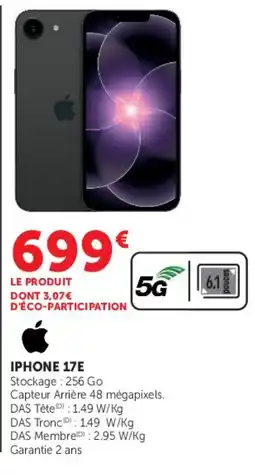 Hyper U Apple iPhone 17E offre