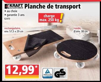 Norma Planche de Transport offre
