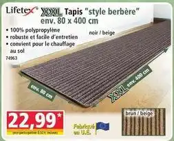 Norma Lifetex - tapis style berbère env. 80 x 400 cm offre