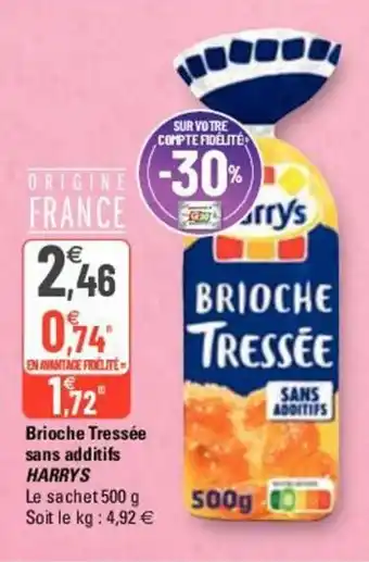 G20 Brioche Tressée offre