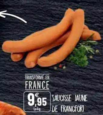 G20 Saucisse Jaune offre