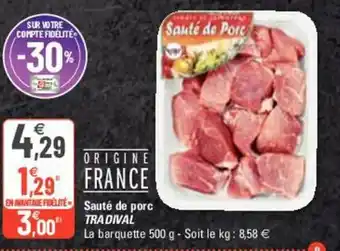 Sauté de Porc