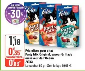G20 Friandises Pour Chat offre