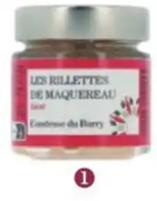 Comtesse du Barry Rillettes de maquereau fumé offre