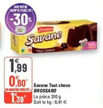 G20 Savane Tout Choco offre
