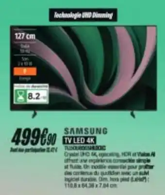 SAMSUNG TV LED 4K