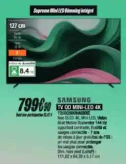 Blanc Brun SAMSUNG TV QD MINI-LED 4K offre