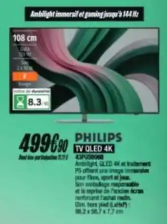 PHILIPS TV QLED 4K