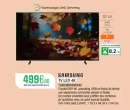 Extra Samsung tv led 4k offre