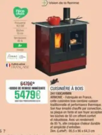 Cuisinière à bois
