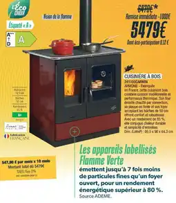 Proxi Confort GODIN CUISINIÈRE À BOIS offre