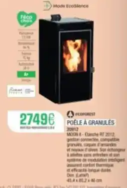 Extra ecoforest POÊLE À GRANULÉS offre