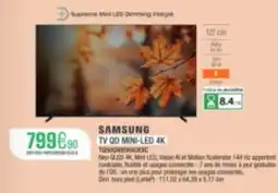 Extra SAMSUNG TV QD MINI-LED 4K offre