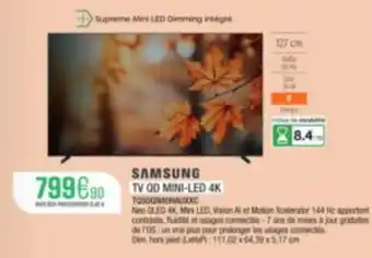 SAMSUNG TV QD MINI-LED 4K