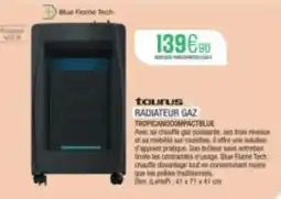 Extra tours radiateur gaz offre