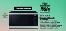 Blanc Brun SAMSUNG MICRO-ONDES SOLO offre