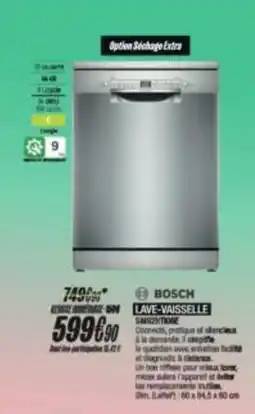 Blanc Brun BOSCH LAVE-VAISSELLE offre